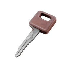 Clé du terminal de purge