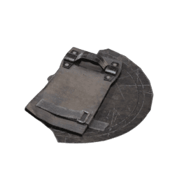 Bouclier Anti-émeute Abîmé